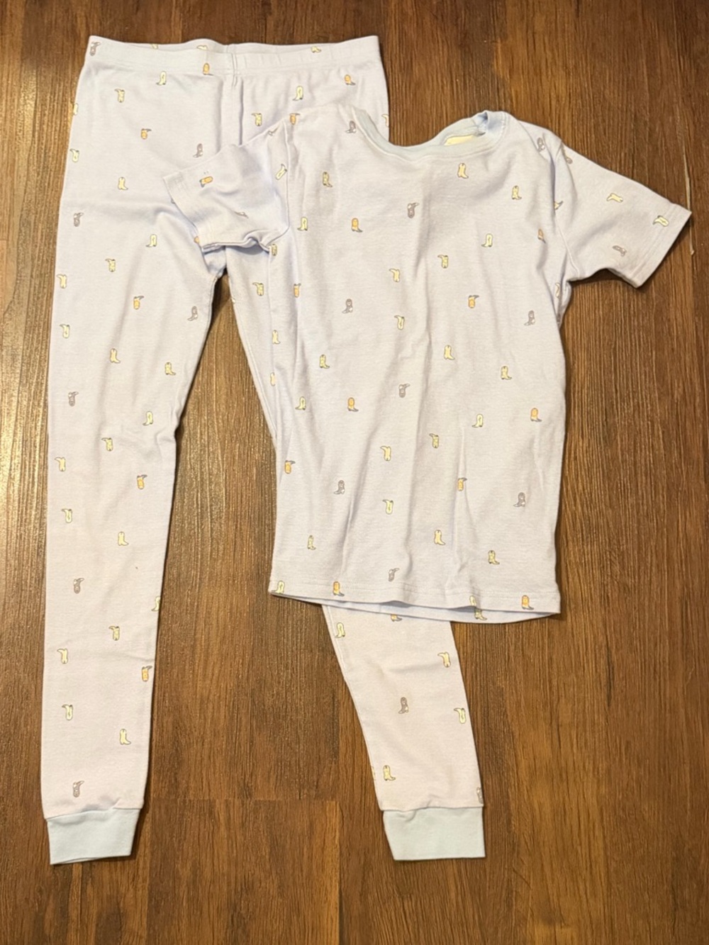 Carter's Kids 100% Cotton Snug Fit 2-Piece Boots Pajama Set